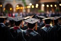 Hat group of Graduates Concept education congratulation Ceremony in University