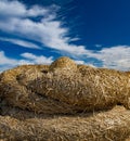 Hat like Hay stack Blue sky