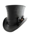 hat top hat black isolated Royalty Free Stock Photo