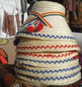 Hat from traditional romanian folk costume from Oas Country Tara Oasului in the North of Romania