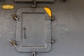 Hatch access on a military navy ship