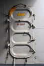 Hatch access on a military navy ship