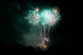 Hatch Beauchamp Firework Display Royalty Free Stock Photo