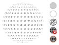 Hatch Collage Abstract Dotted Sphere Icon