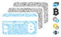 Hatch Collage Bitcoin Banking Cards Icon