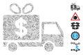 Hatch Collage Dollar Gift Delivery Icon