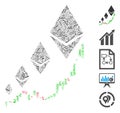 Hatch Collage Ethereum Growth Chart Icon