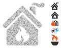 Hatch Collage Kitchen Fire Icon