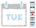 Hatch Collage Tuesday Calendar Page Icon