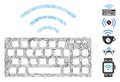 Hatch Collage Wireless Keyboard Icon