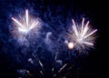 Hatch Beauchamp Firework Display Royalty Free Stock Photo