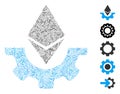 Hatch Mosaic Ethereum Industry Gear Icon