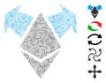 Hatch Mosaic Ethereum Spend Arrows Icon