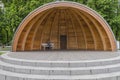 Hatch Shell bandstand Royalty Free Stock Photo