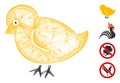 Hatched Nestling Chick Vector Mesh