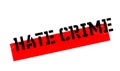 Hate Crime rubber stamp