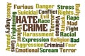 Hate Crime Royalty Free Stock Photo