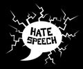 Hate speech Royalty Free Stock Photo