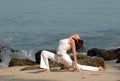 Hatha Yoga Royalty Free Stock Photo