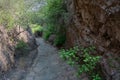 Hathi nahar, Elephant gully or Rainwater gully to channel rainwater to Ranisar and Padamsar lakes of Mehrangarh fort, at Rao Jodha