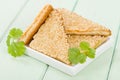 Hatosi (Prawn Toast) Royalty Free Stock Photo