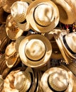 Hats For Sale In A Cuban Street Market
