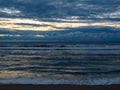 Hatteras Island Sunrise on North Carolina Outer Banks Royalty Free Stock Photo