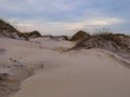 Hatteras Island Sunset on North Carolina Outer Banks Royalty Free Stock Photo