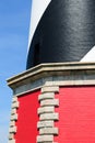 Hatteras lighthouse architectural details Royalty Free Stock Photo