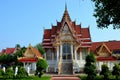 Thai Buddhist temple and gardens Hat Yai Songkhla Thailand