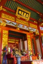 View of Chao Pho Kuan U Shrine located at Nang Ngam Road in Songkhla, Thailand.