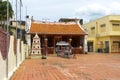 View of Chao Pho Kuan U Shrine located at Nang Ngam Road in Songkhla, Thailand.