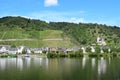 Hatzenport, Germany - 09 14 2023: Vilaage with the vineyards