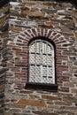 Hatzenport, Germany - 04 28 2022: Alter FÃÂ¤hrturm, window