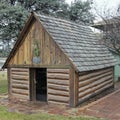 A Haught Cabin at the Rim Country Museum