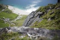 Haukland Beach from above.