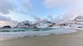 Haukland Beach, Lofoten Islands, Norway