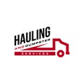 Hauling and Dumpster Logo Design Dump Truck Idea