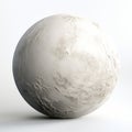 Haumea Small Marble Sphere In Textured Paint Layers Royalty Free Stock Photo