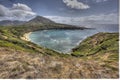 Beautiful amazing scenic view of Haunama Bay Oahu Hawaii Royalty Free Stock Photo