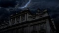 Haunted Chateau Night & Lightning (HD)