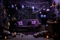 Haunted Hangout: Frat House Halloween Extravaganza in Shades of Night