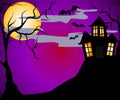 Haunted House Halloween Royalty Free Stock Photo