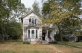 Haunted House with Trees Royalty Free Stock Photo