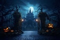 Haunted Mansion Gate A haunted mansion gate Royalty Free Stock Photo