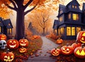 The Haunted Trail of Autumn: Jack-o\'-Lanterns and Foliage\