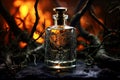 Witch Toxic Perfume Happy Halloween Day Generative AI
