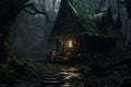 Haunted Witchs Hut A haunted witchs hut hidden