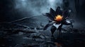 haunting dark flower