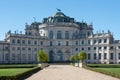 The haunting Residence of Stupinigi Royalty Free Stock Photo